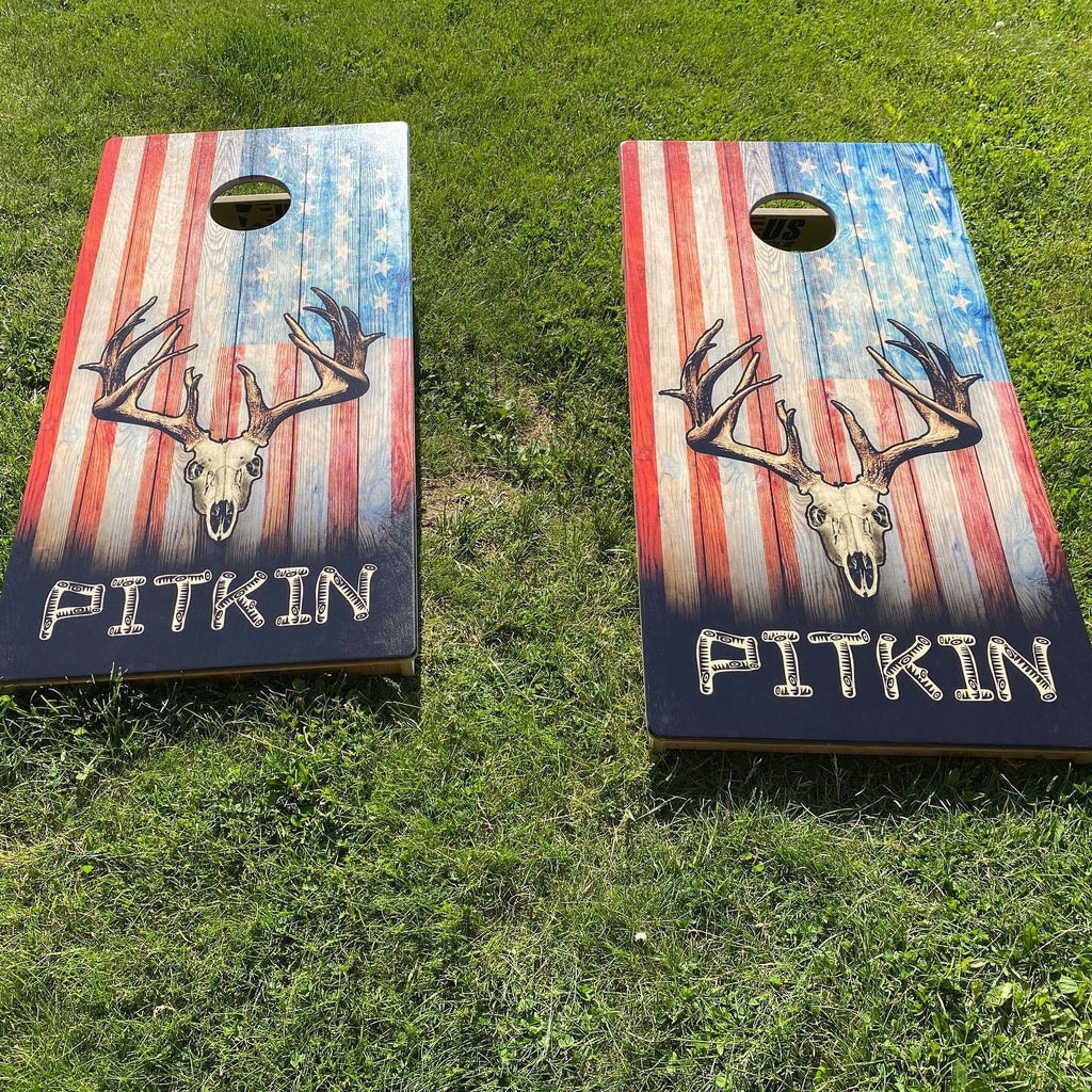 Distressed Flag Boards