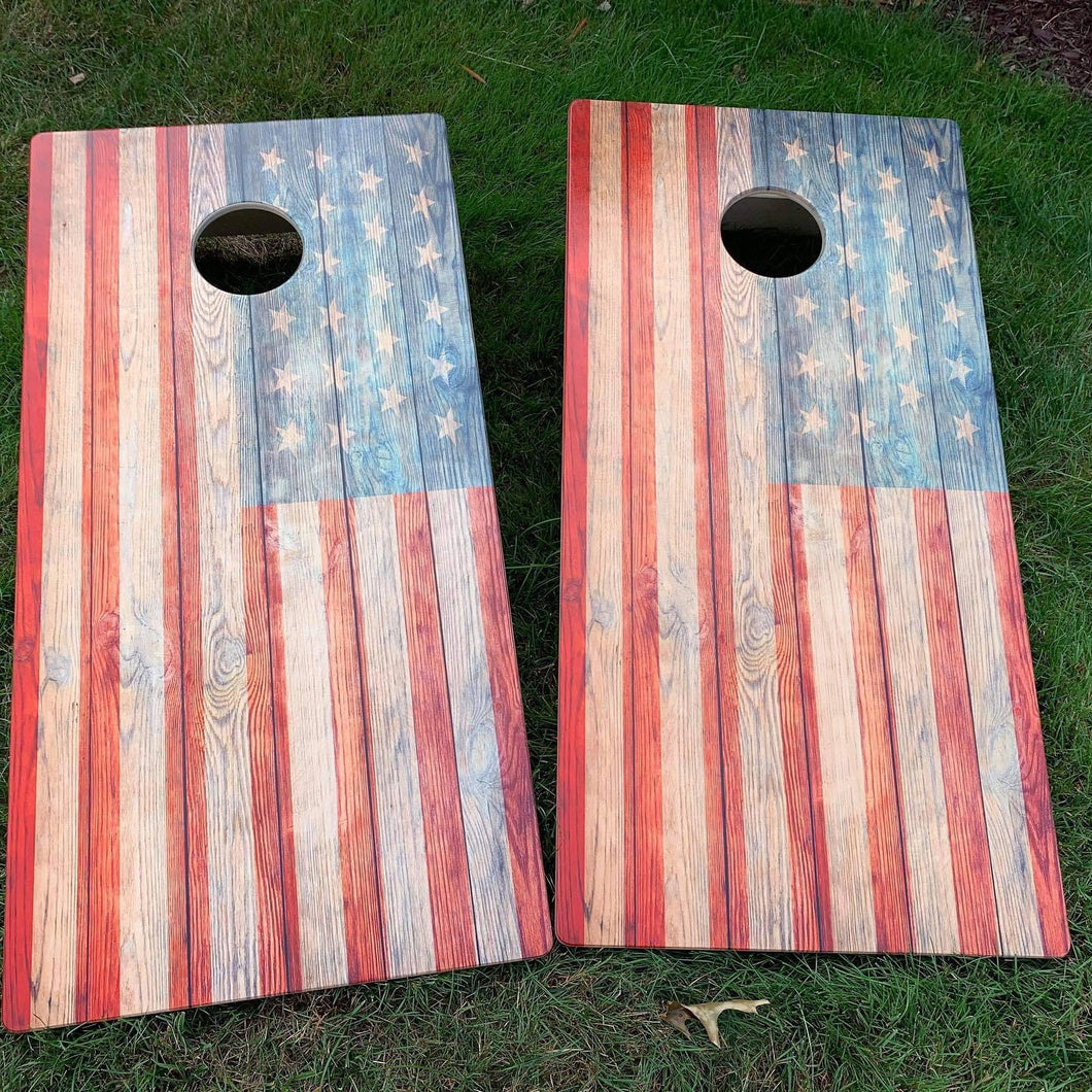 Distressed Flag Boards